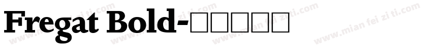Fregat Bold字体转换